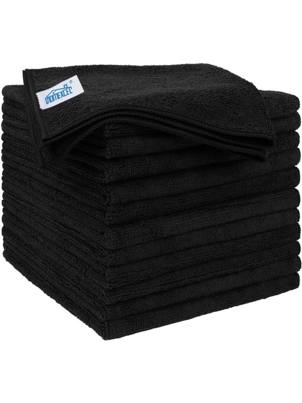 12 Pack Premium Microfiber Cleaning Cloths - Ultra Absorbent, Lint-Free
